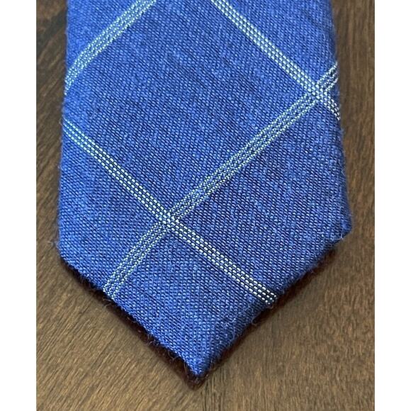 Michael Michael Kors Blue 59% Silk 41% Viscose Men’s Neck Tie Made In China - Picture 6 of 9